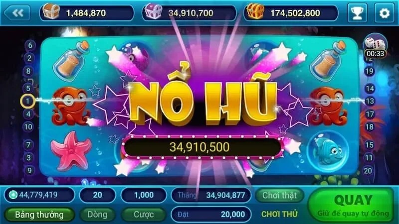 Chỉ nên tham gia các trò nổ hũ uy tín 